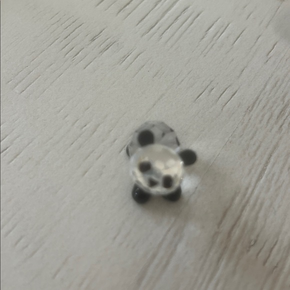 Swarovski crystal baby panda bear figurine #7611 - Picture 3 of 5